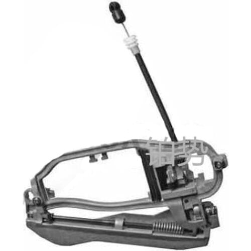 Car Bracket Door handle outside right rear 2006-b mwX5 E53 M57 M62 N62 Inner handle bracket Inner handle Handle base