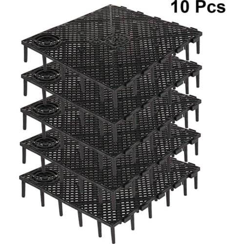 10pcs Aquarium Isolation Filter Net Grid Base Bed Bottom Plate Divider For Fish Tank Filtration Board For Filter Water System