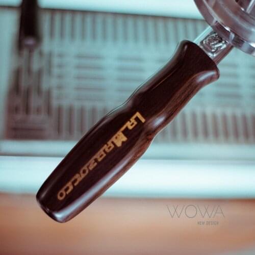 Coffee Machine Modification For Lamarzocco bottomless portafilter with wooden handle Espresso Accessories