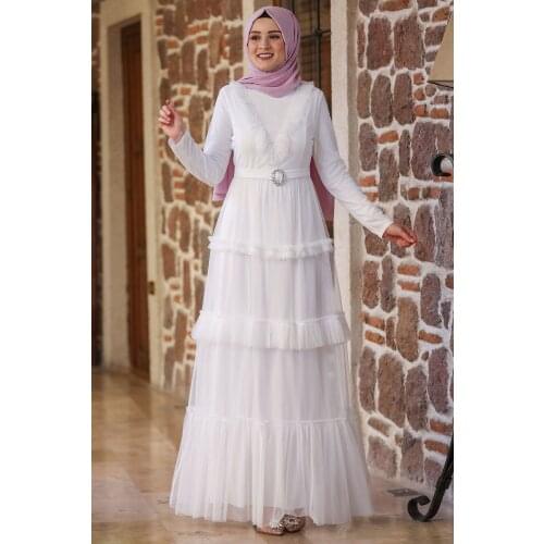 Muslim Women Dresses Hijab Long Sleeve Muslim Women Prom Party Ceremony Dress leopard print veiling dress kaftan turkey dubai