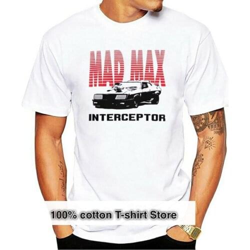Mad Max Interceptor v2 Uomini Tees T-Shirt Casual Moda movie sci fi mad max fury strada classico FRESCO Top manica corta T
