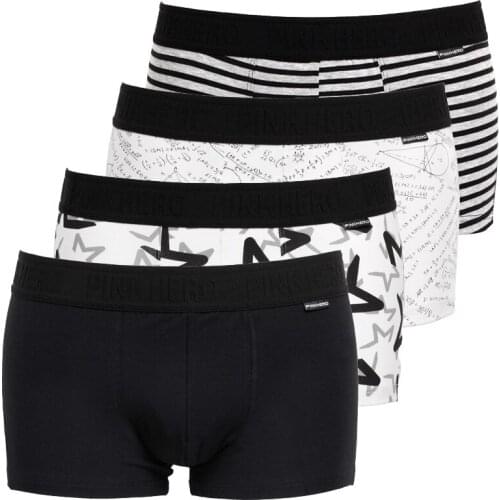 Pink Heroes Underwear Mens panties Shorts Printed series Comfortable Breathable U-shaped Pouch Fashion Underpants Cotton