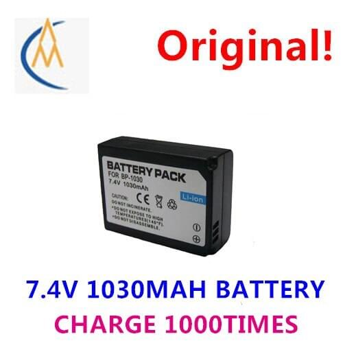 The original bp1030 is used in Samsung nx2000 nx210 nx1000 camera battery