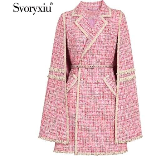 Женские приталенные пальто SVORYXIU China At AliExpress