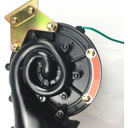 TiOODRE Car Styling Loud 300DB 24V Black Electric Snail Horn Air Horn Raging Sound For Car Motorcycle Truck Boat Car Accessories