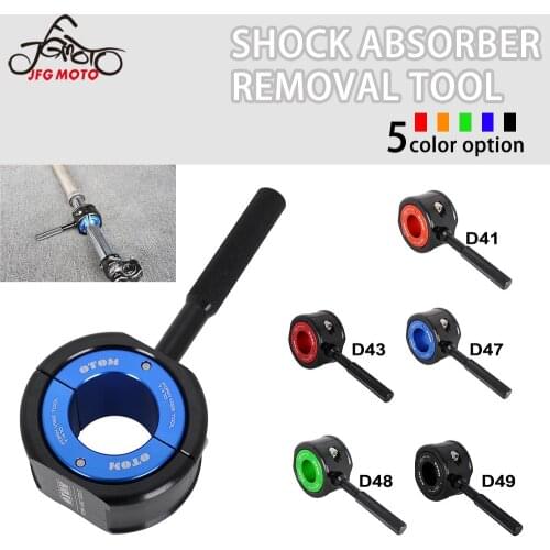 For KTM YAMAHA HONDA KAWASAKI SUZUKI Motorcycle CNC Universal Shock Absorber Removal Fork Vise Tools Repair Clamp Wrench
