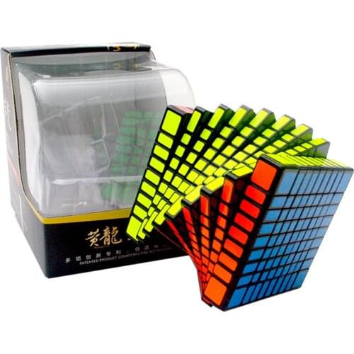 YUXIN ZhiSheng HuangLong 9x9x9 Magic Cube v-cube 9 Professional Puzzle Toys