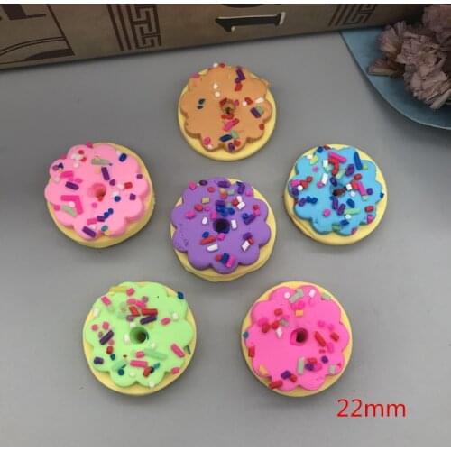10pcs/lot. Polymer clay cute biscuit for phone shell and Micro landscape decoration,DIY