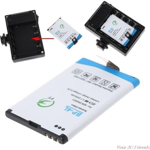 2500mah BP-4L Replacement Li-ion Battery For 96/112 LED Camera Video Light F03 21 Dropshipping