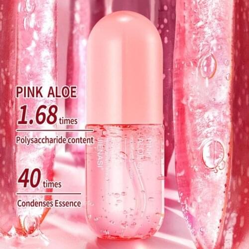 40g Pink Aloe Vera Gel Essence Moisturizing After-sun Repair Skin Care Remove Acne Fades Acne Marks Aloe Vera Gel