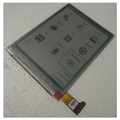 6 inch lcd display screen For Digma r660 without Backlight LCD Display Screen E-book Ebook Reader Replacement