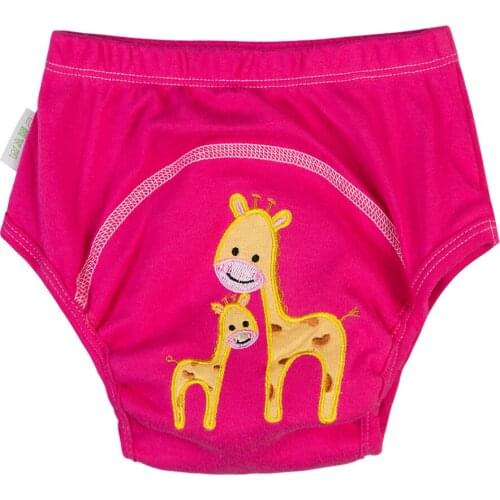 8pcs /Pack )My Choice Cotton Baby Training Pant Washable Trainers Pant Reusable Potty Training Pant Girl Boy Prints Soft Cloth