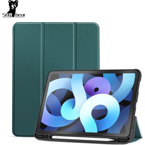 For iPad Air 4th Generation 2020 Case for iPad 8th Generation with Pencil Holder Cover for iPad 10.2 /11 2020 + screen protector