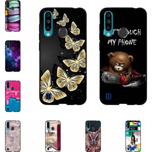 For ZTE Blade A7 2020 Case Cover Soft Silicone Back Case for Funda ZTE Blade A7 2020 FingerPrint Cases 6.09" Shockproof