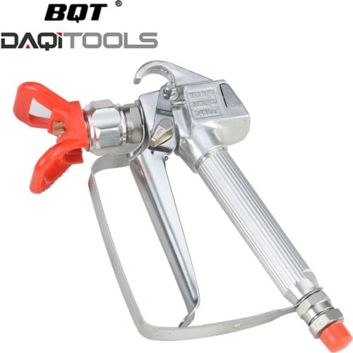 BQT High Quality Electric Spray Gun Airless Paint Sprayer Gun Paint Spray Machine Gun With 517 Spray Tip For Graco TItan Wag