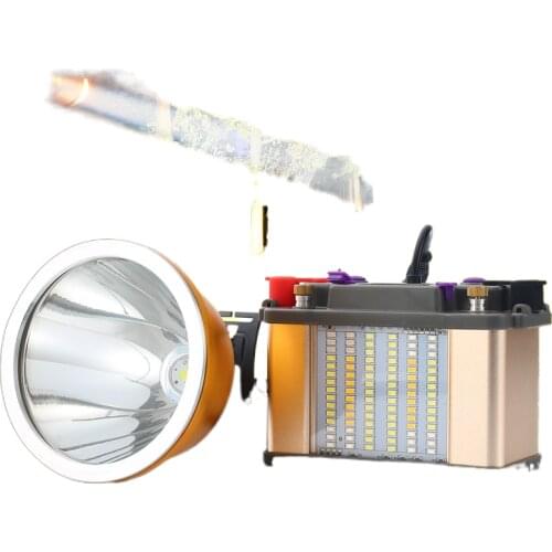 Headlight glare bright large spot head mounted separately from the base 36 12V lithium battery LED fishing light P900