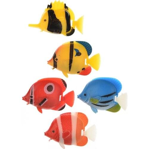 Fake Floating Artificial Mini Tropical Fish Simulation Vivid Landscape Aquarium Tank Ornament Decoration Fish Tank Accessories