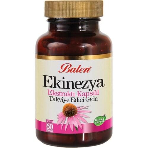 Echinacea Extract Capsule 375 mg Vitamin C-Rich Content, Reinforcing the Food