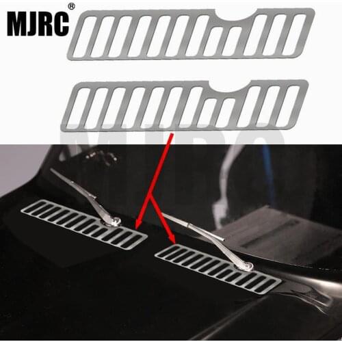 Traxxas TRX4 metal analog engine radiator grille, stainless steel accessories for TRX-4 Mustang remote control car