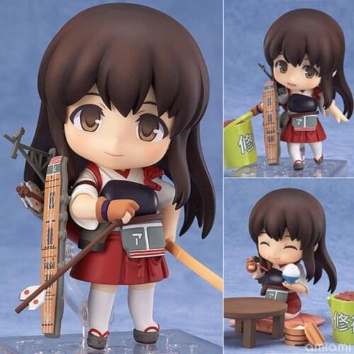 Cute Anime Kantai Collection Kan Colle Akagi 391 PVC Action Figure Statue Collectible Model Kids Toys Doll Gift 10cm