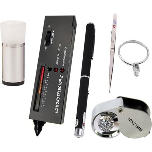 Diamond Test Kit With Gem Tester Accuracy Jewelers Test Equipment Accuracy Diamond Tester For Novice And Expert