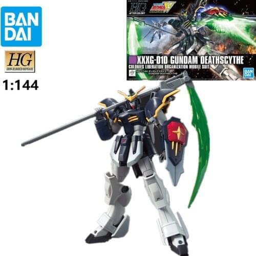 Originele Bandai HG 1/144 XXXG-01D Gundam Deathscythe Clolnies Liberation Organization Mobile Suit 5061654 Assembling Model Toys