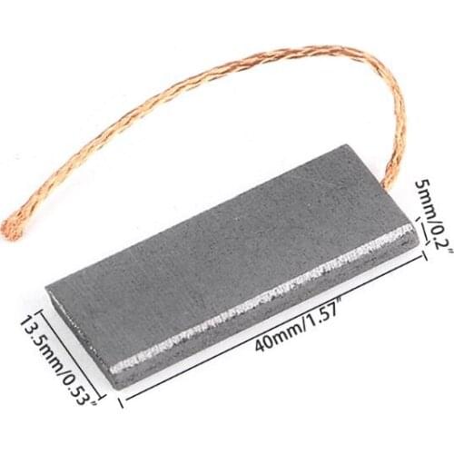 2pcs New Carbon Brushes Durable Motor Carbon Brushes For Siemens Drum Type Washing Machine 5x13.5x40mm P82C