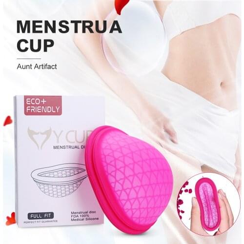 Silicone Menstrual Cups, Reusable Menstrual Cups, Soft And Leak-proof Menstrual Cups, Can Be Worn For 12 Hours