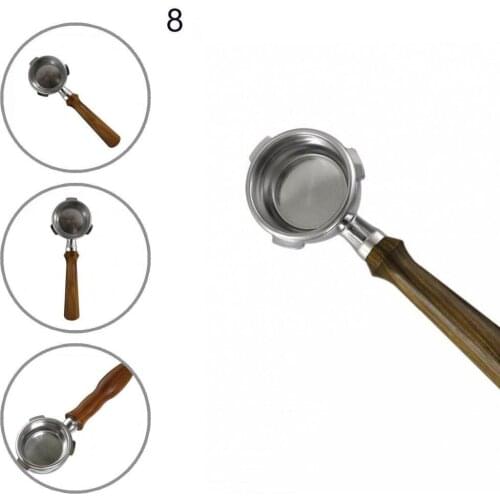 Ultra-fine Mesh 58mm 58mm 3 Ears Ultra-fine Mesh Coffee Machine Bottomless Handle for Barsetto BA101/BA102