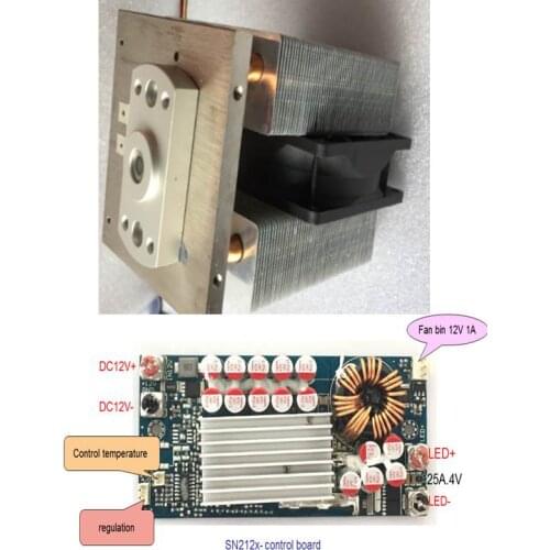 The fiber lighting led module 120W CRI 92 for electron microscope lighting box, high brightness,light out-diameter 6mm SN212-XH