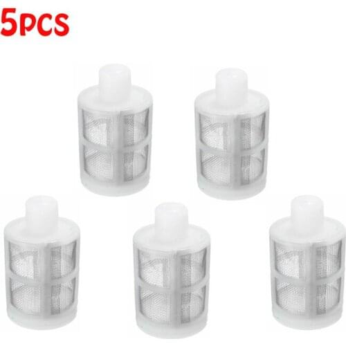 5pcs Stainless Steel Plastic Mesh Filters Used With Silicone Siphon For Home Beer Brewing