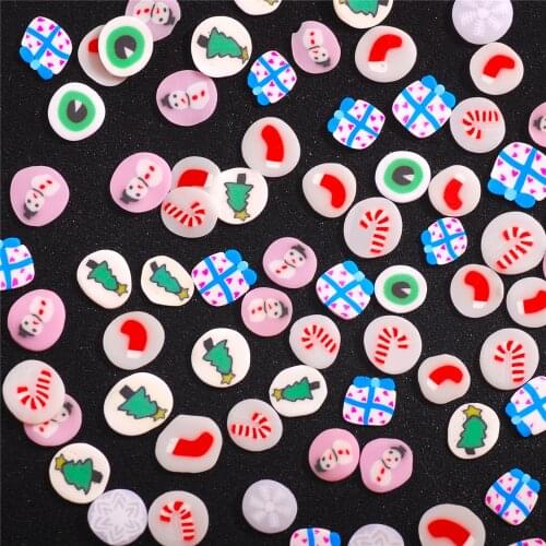 800Pcs Nail Art Glitter Lovely Theme Slices Fruits Polymer Clay For Nail Art Decorations Slime Making and Cellphone Decoration