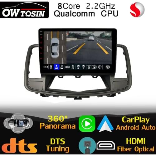 Qualcomm 8Core Android For Nissan Teana Maxima 2 J32 2008-2013 Auto GPS Radio 360 Camera DTS HIFI DSP CarPlay Stereo WiFi HDMI