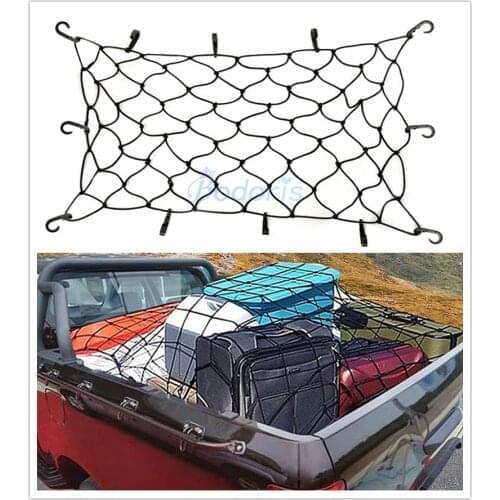 Trunk Cargo Nets Pick-up Luggage Mesh Cover Storage Bag Organizer For Ford F150 F650 Atlas Supper Duty Ranger Pick Up Accessory
