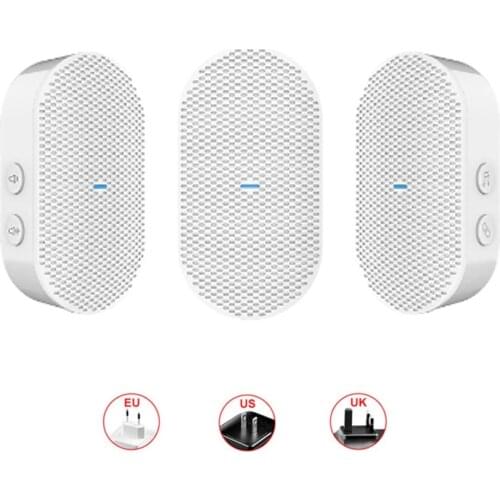 1Pcs Wireless Doorbell Chime AC90-250V 52 Chimes 110dB receiver Low Power Consumption for Wifi video doorbell M10 EKEN V5 V6 V7