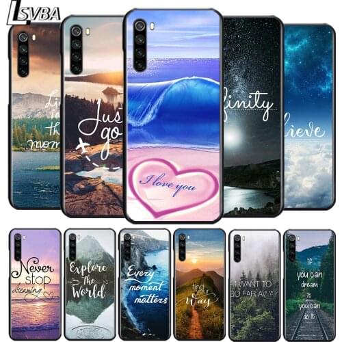 Mountain Sea Beach Travel for OPPO Reno 2 Z 2Z 2F 3 4 4Z 4F 4SE 5 Pro 4G 5G ACE 10X ZOOM F7 A5 A9 2020 Soft Black Phone Case