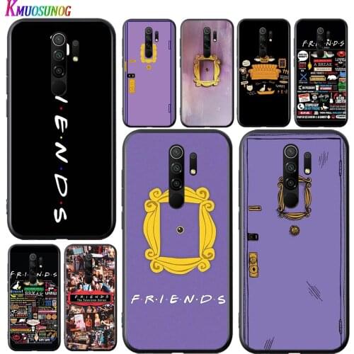 Coffee Friends Tv Show Black Cover For Xiaomi Redmi 10X 9I 9C 9A 9 GO K30 Ultra K20 8A 8 7A 7 S2 6 Pro 5G Phone Case
