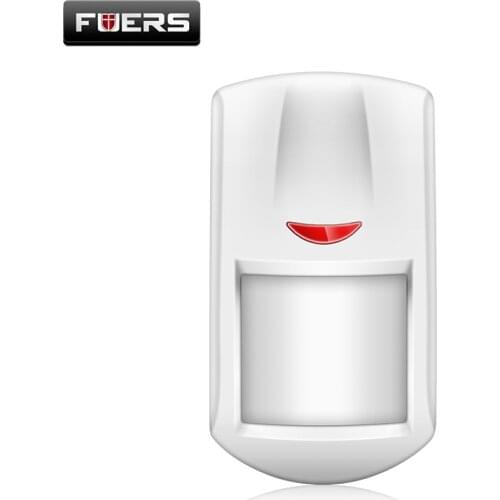 Fuers PIR Motion Sensor With Detection Zone Wide Angle 433mhz PIR Detector For G90B G90B Plus Wifi GSM Security Alarm System