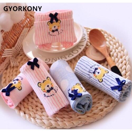 Hot sale Candy Color KIDS Panties High Quality Lovely Cute Girl Underwear Panties Cotton Briefs 5Pcs/lot A-SQ-A5580-5P