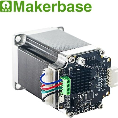 Makerbase MKS SERVO57A 57 closed loop stepper motor set servo motor with adapter plate