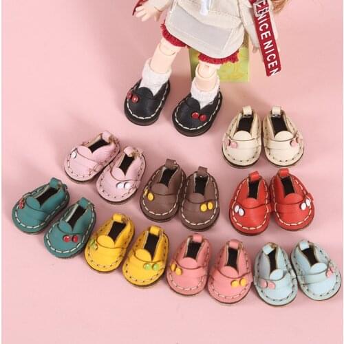 Ob11 baby casual shoes obitsu11 GSC clay head body9 molly Italian ox handmade shoes 1/12 bjd doll shoes Dolls Accessories