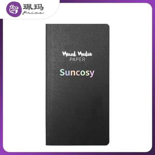 Prima Marketing Travelers Journal Standard Refill Notebook-Mixed Media Paper, 11x21cm, 24 Blank Pages, Acid Free