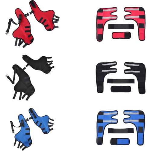 Pet Elbow Pad Dog Support Brace For Hind Leg Joint Wrap Breathable Injury Recover Legs Dog Support Protector Sleeve Bandage