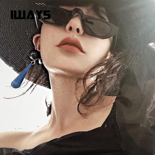 2019 cat eye sunglasses women men sexy cute brand designer Metal Frame female Sun Glasses Cool Retro uv400
