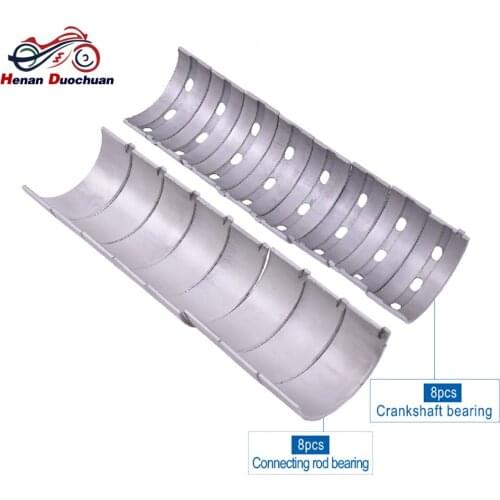 STD~1.0 0.75 0.5 0.25 Motorcycle Con Connecting Rod Crankshaft Main Bearing Kit for Yamaha YZF1000 YZF-R1 YZF R1 YZF 1000 09-16