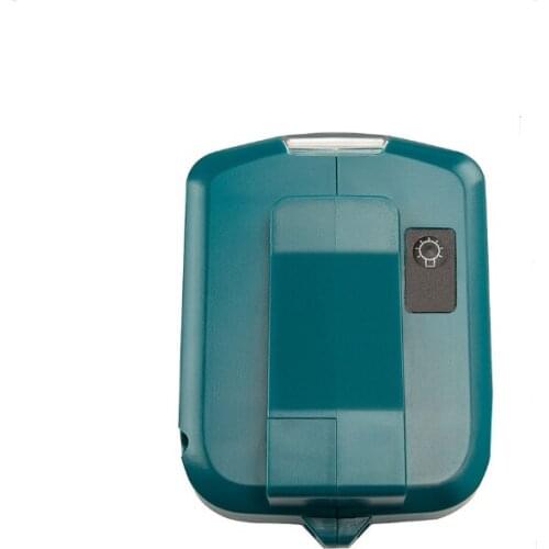 For Makita BL1830 BL1860 BL1430 BL1415 14.4V /18V Li-ion Battery LED Light converter With Dual USB port Battery Converter newest