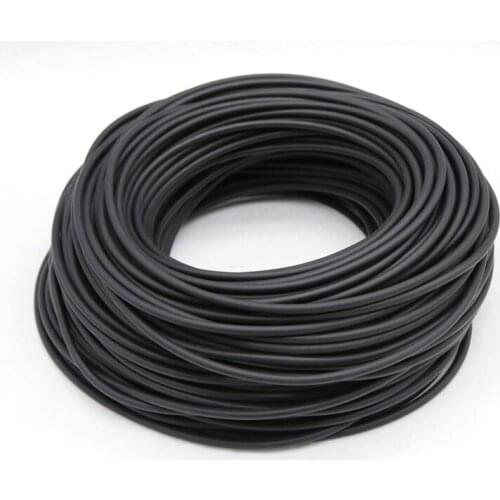 Solid Fluorine Rubber 2 mm - 20 mm Sealing Strip Round Bar HIGH TEMP Anti Oil 1Meter