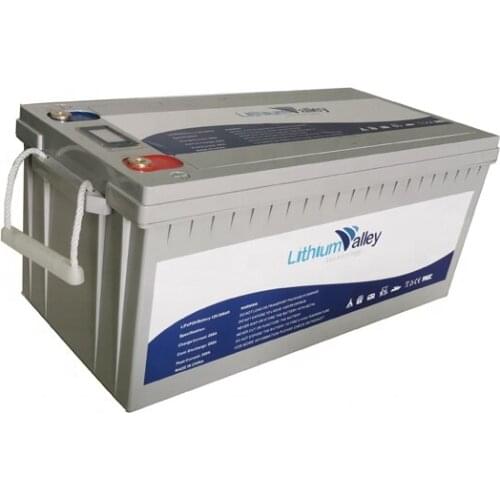 Factory Price Deep Cycle Battery LifePO4 12V 200ah Lithium Ion Battery for solar power/camping caravan/RV/boat/yacht