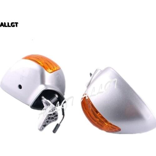 Rear View Mirrors Integrated LED Turn Signal For Honda Goldwing GL1800 2001 2002 2003 2004 2005 2006 2007 2008 2009 2010 2011