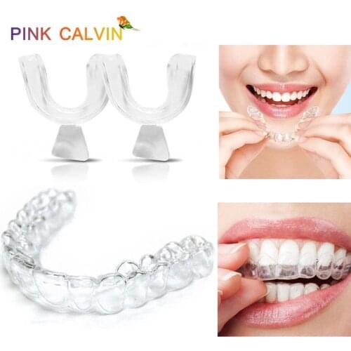 1 Pair Dental Materials Teeth Whitening Dental Support Silicone Dental Tray Soft Teeth Care Whitening Cold Light Dentistry Care